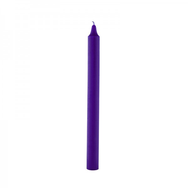 Doorgekleurde Kaars Paars (100 stuks)