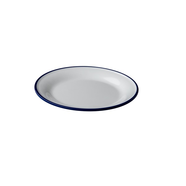 Bord Emaille-look  Ø 22 cm
