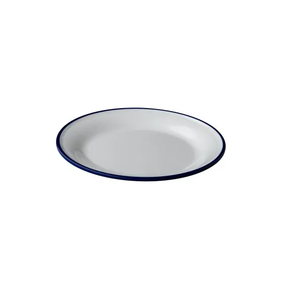 Bord Emaille-look  Ø 22 cm