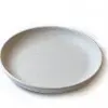 Diep Rond Bord Pebble Cream  Ø 21.5 x 3.2 cm