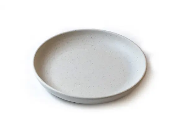 Diep Rond Bord Pebble Cream  Ø 21.5 x 3.2 cm