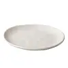 Organisch Bord Pebble Cream  Ø 26.5 x 2.3 cm