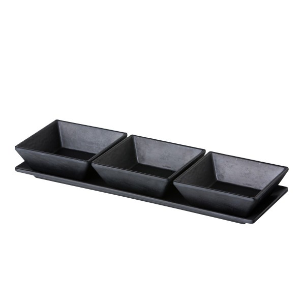 Kom Vierkant Asia  10 x 10.1 x 3.5 cm - Afbeelding 2