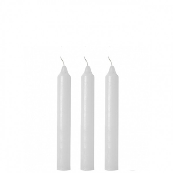 Q-Lights Lampenkaars Dun Wit (300 stuks)  Ø 1.9 x 14.5 cm