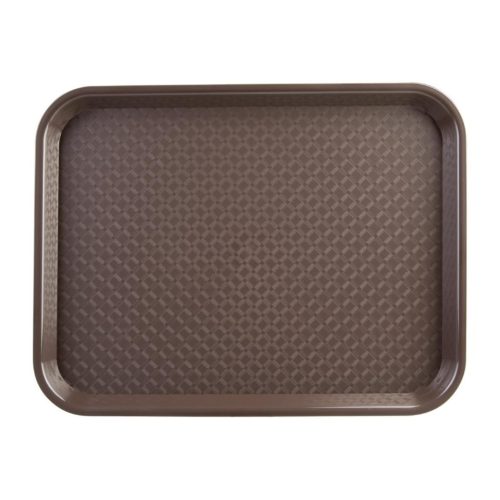 Dienblad Olympia 41.5 x 31 cm Stapelbaar Bruin