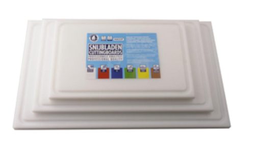 Snijplank met geul Hygiene 1/1 53 x 32.5 cm Wit