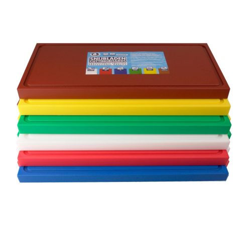 Snijplank met geul Hygiene 60 x 35 cm Geel
