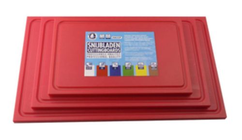 Snijplank met geul Hygiene 1/1 53 x 32.5 cm Rood