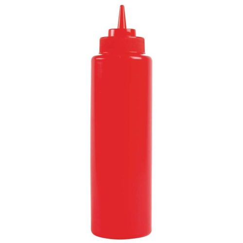 Knijpfles 34 cl Rood