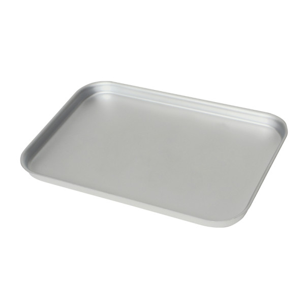 OP BESTELLING: Aluminium dienblad 31,5 x 21,5 x 2 cm