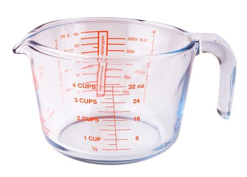 Maatbeker O.Cuisine m/greep 1 l