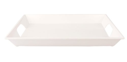 Dienblad Neutraal 41 x 30 cm Stapelbaar Wit