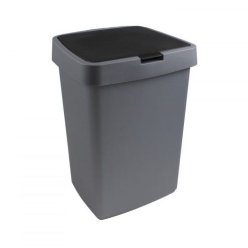 Afvalbak Delta 31.5 x 27 x 42 cm - 25 l Grijs