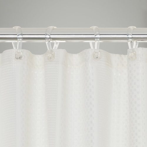 Douchegordijn Madeira 240 x 200 cm Polyester Wit