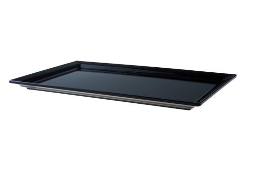 Gastronormschaal 1/1 Melamine 53 x 32.5 cm Zwart