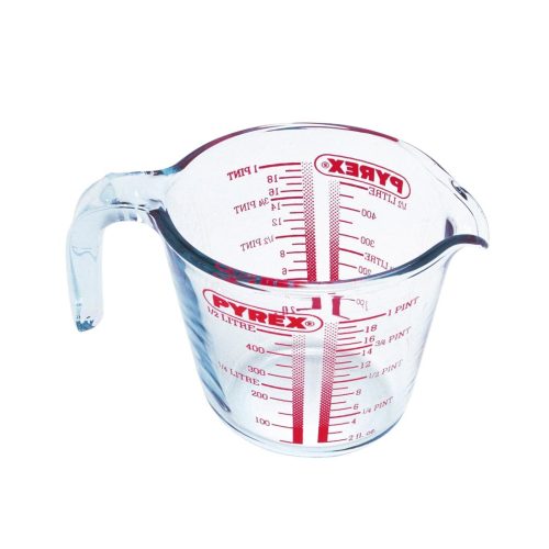 Maatbeker m/greep Pyrex 50 cl