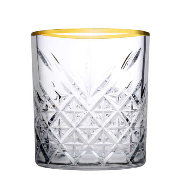 Timeless golden touch whiskey glas 355 ml