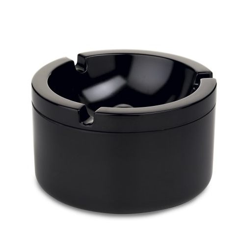 Asbak Neutraal 10 cm Zwart