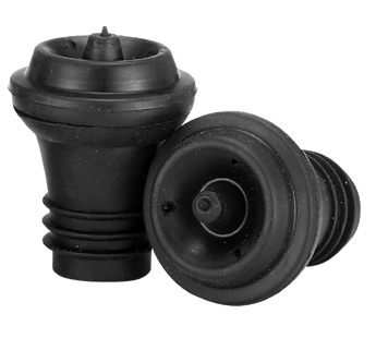 Wijn/champagnestopper Tools Zwart