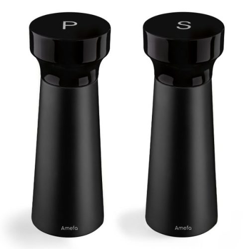 Peper- en zoutmolen 6765 Salt&pepper 15 cm Zwart