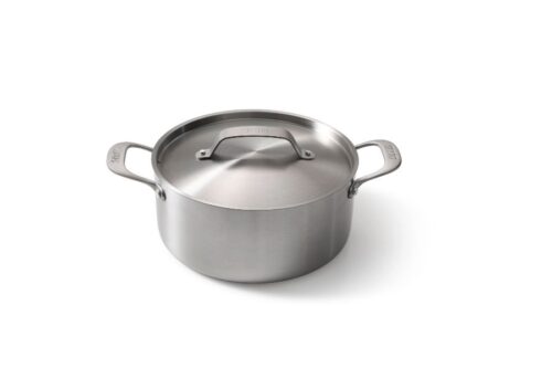Kookpan met deksel Stainless Steel 24 cm