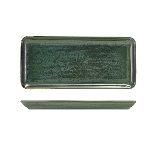 Bord Neutraal 31 x 14 cm Groen