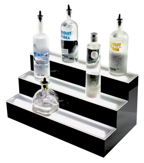 Flessen display 3-laags LED