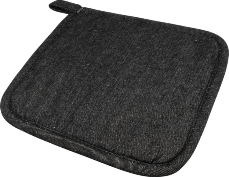 Pannenlap Jeans 20x20 cm zwart