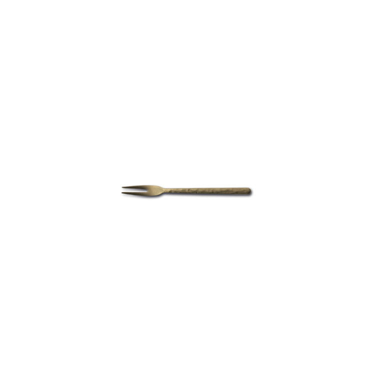 Kodai vintage gold 18/0 cakevork 13,8 cm