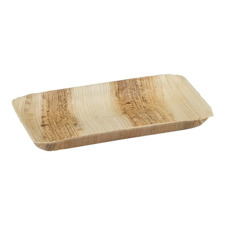 Palmblad <br /> Bord 19 x 9 x 2 cm <br /> (200 stuks)