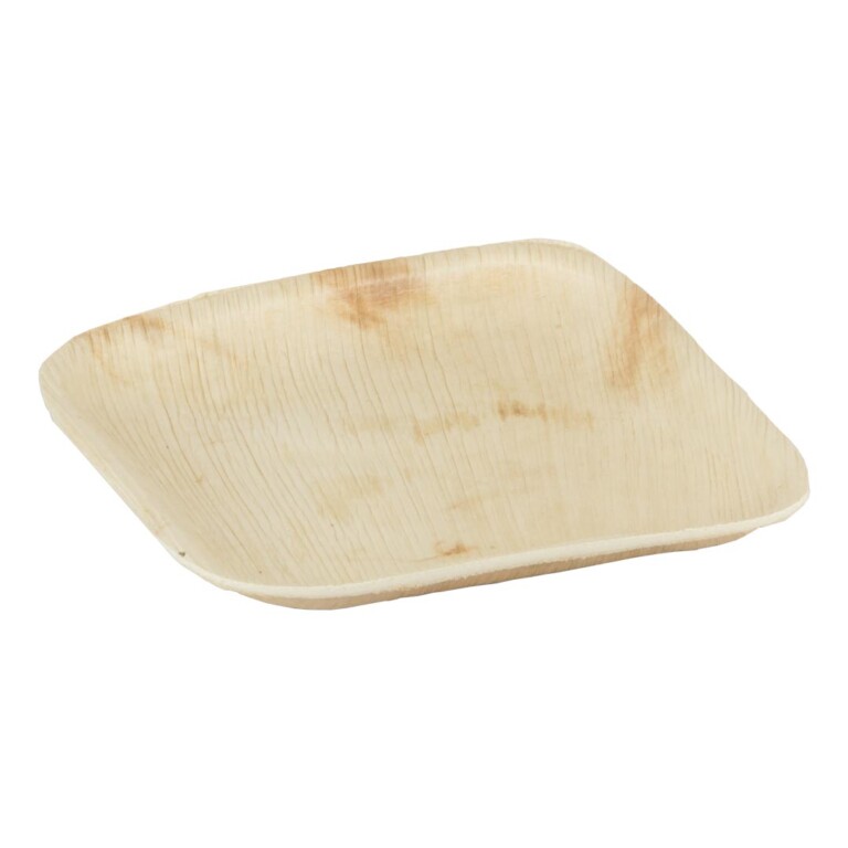 Palmblad <br /> Bord 16 x 16 cm <br /> (200 stuks)