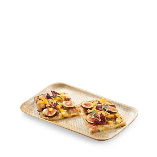 Palmblad <br /> Bord 24 x 16 x 1,5 cm <br /> (100 stuks)