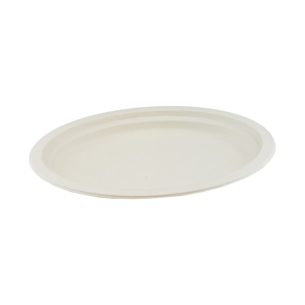 Suikerriet Bord ovaal <br /> Bruin <br /> 26 x 19 cm (500 stuks)