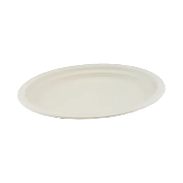 Suikerriet Bord ovaal <br /> Bruin <br /> 26 x 19 cm (500 stuks)