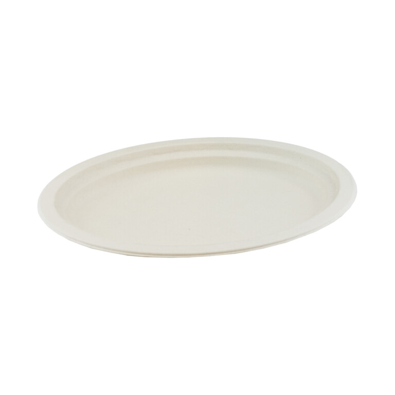 Suikerriet Bord ovaal <br /> Bruin <br /> 26 x 19 cm (500 stuks)