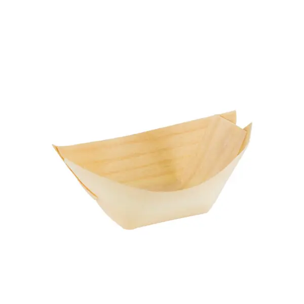 FSC® Houten Bootje <br /> 7 x 4.2 cm <br /> (2000 stuks)