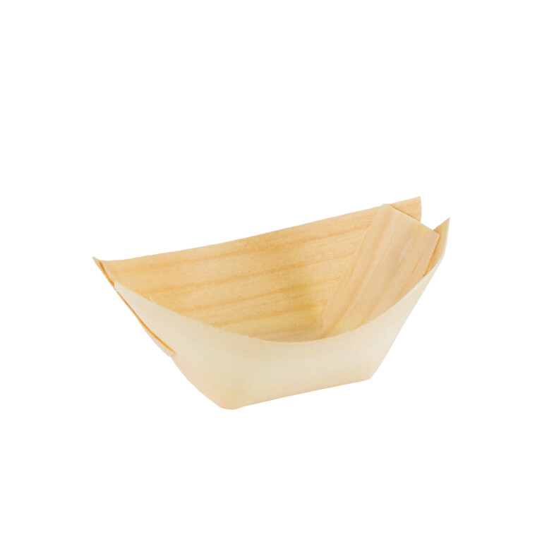 FSC® Houten Bootje <br /> 7 x 4.2 cm <br /> (2000 stuks)