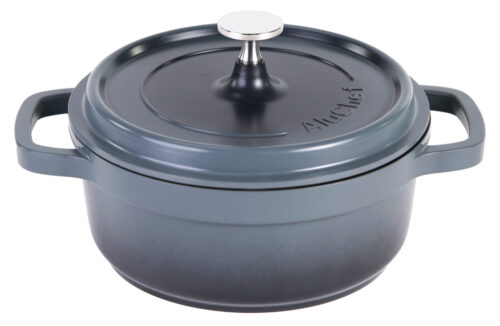 AluChef Cocotte rond - ø200mm - Grijs