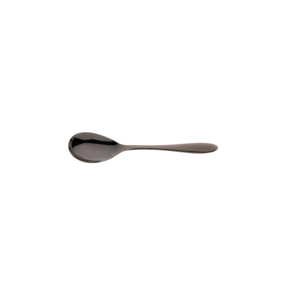 Gioia Gun Metal 18/10 dessertlepel 18 cm