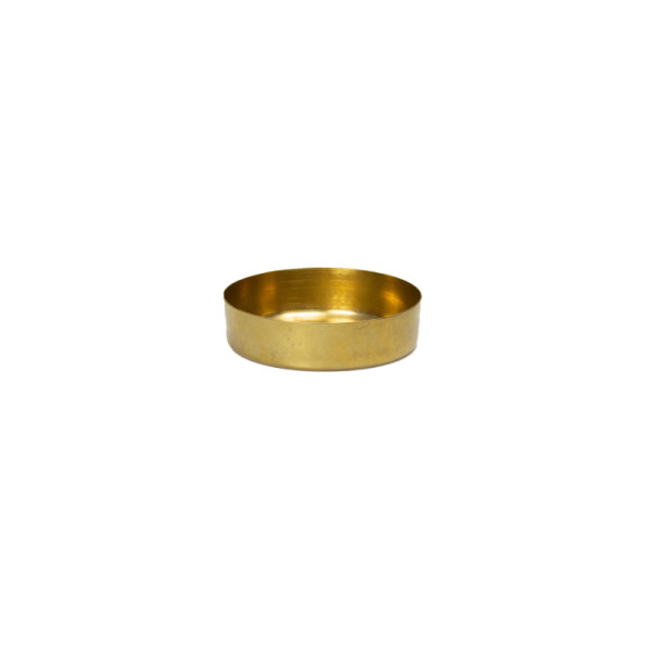 Elements RVS bakje goud recht 7,5 cm 80ml