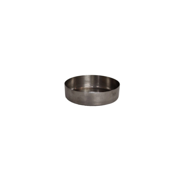 Elements RVS bakje recht 7,5 cm 80ml