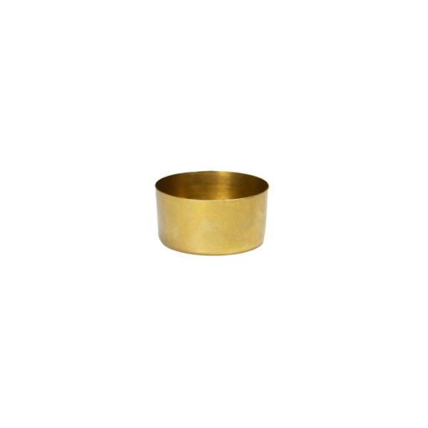 Elements RVS bakje goud recht 7,8 cm 160ml