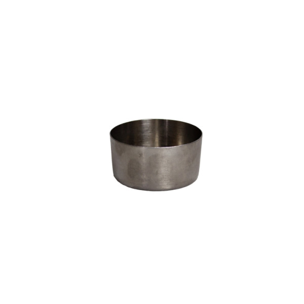 Elements RVS bakje recht 7,8 cm 160ml