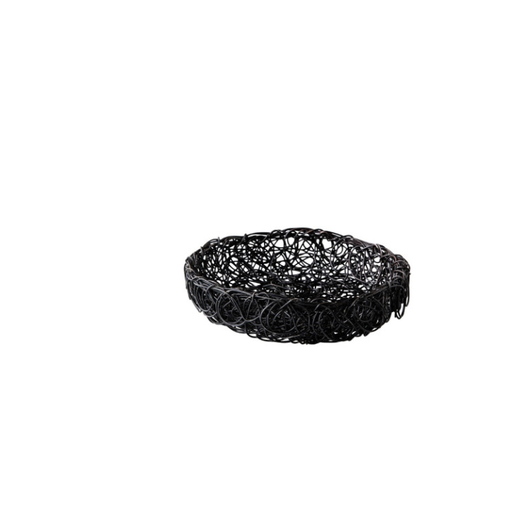 Broodmand zwart 16 x 5 cm