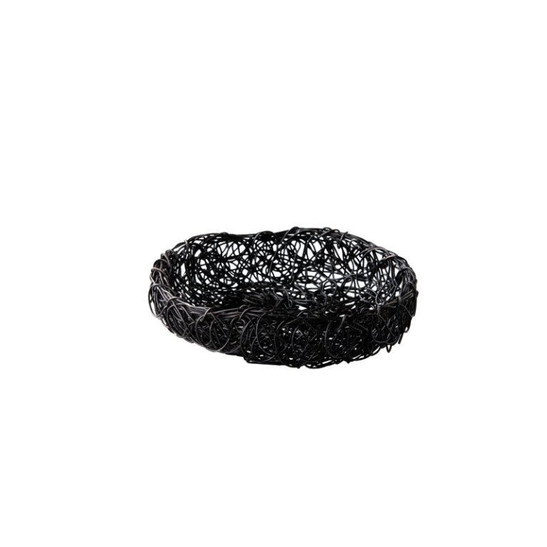 Broodmand zwart 20x5 cm