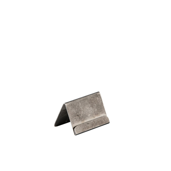 RVS Kaarthouder 6x3cm