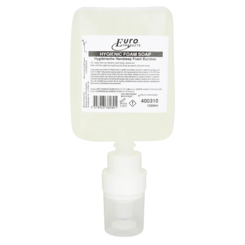 Handzeep Euro hygienische foam zeep-Eurobac 1.000ml (6 x 1000 ml per doos)