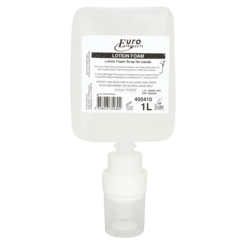 Handzeep Euro foam soap lotion 1.000ml (6 x 1000 ml per doos)