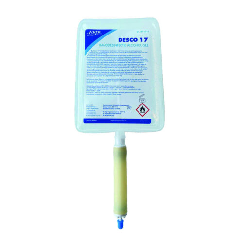 Handdesinfectie alcoholgel bag in box 800ml (6 x 800 ml per doos)