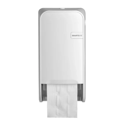 Dispenser Euro White Quartz duo toiletrolhouder doprol (per stuk)